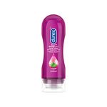 Durex Play, 2,In,1 Massage Gel And Intimate Lubricant, Aloe Vera, 200 Milliliter