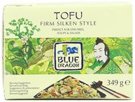 Blue Dragon Extra Firm Silken Tofu 349 g (Pack of 6)