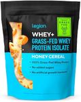 LEGION Whey+ Whey Isolate Protein Powder from Grass Fed Cows - 30 Servings (30 Serving, Honey Cereal)