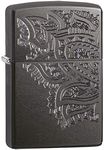 Zippo Adult-Unisex 29431 Iced Paisley Dusk Lighter, Grey