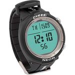 CRESSI - EKS 840055/391 : CRESSI - EKS 840055/391 : Dive computer watch NEON COLOR BLACK/GRAY