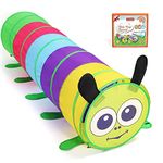 Tunnel for Kids,71‘’Pop Up Tunnel for Toddler to Crawl Through,Tunnel Toy for Children & Pets,Climbing Toy for Boys and Girls Kids,Tunnel for Play Tent