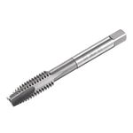 uxcell Spiral Point Threading Tap 3/8-16 UNC, HSS (High Speed Steel) Machine Thread Screw Tap 3 Straight Flutes Uncoated Tapping Tool H2 Tolerance