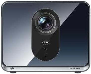 Formovie X5 Master Series Laser Projector 4K Immersive ALPD Display | Cinema Grade 2450 CVIA Lumens Display, Auto-Correction, WiFi, Bluetooth and Dual 12W Speakers (Free Amazon FireTV Stick)