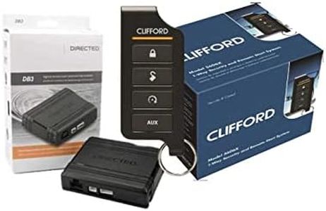 Clifford 5606X 1 Way Vehicle Security and Remote Start System Bundled with + (1) DB3 Bypass Module