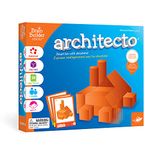 Foxmind Games: Architecto Spatial Logic and Dexterity Game, Smart Fun with Structures, 50 Smart Puzzles to Work Through, 6 Levels of Complexity, Develops STEM Skills, 1+ Players, for Ages 7 and up