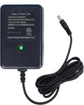 24V Charger for Ride On Car, 24 Volt Kids Battery Charger with Charging Indicator Light for Baby Carriage Ride Toy , 500mA Supply Power Adapter