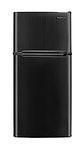 THOMSON TFR469 Apartment Size Refrigerator with Top Freezer-2 Door Fridge with Storage Capacity, Adjustable Spill-Proof Shelves, Door & Crisper Bins, Gunmetal, 4.5 CU FT, Black