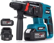 HORMY Brushless Rotary Hammer Drill 4500BPM, 18V Cordless Rotary Hammer Drill with SDS-plus Bits