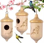 Hummingbird House,Wooden Hummingbir