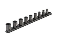 TEKTON 3/8 Inch Drive 12-Point Impact Socket Set, 9-Piece (5/16-3/4 in.) - Rails | SID91108