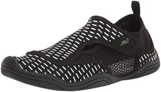 JBU by Jambu Women's Arlene Water Ready Shoe, Black/White Print, 6.5, Black/White Print, 6.5