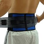 NeoPhysio Breathable Neoprene Lower Back Support Belt - XL = 36-42"