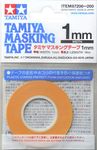 Tamiya TAM87206 87206 Masking Tape 1 mm/18 m, Model Making, Accessories