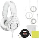 Audio Technica ATH-M50X White Profe
