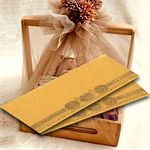 KYZEN Shagun Envelope Flower Designer Money Envelope, Wedding, Engagement, Cash Gift Money Cover (Peach_Pack Of 200)