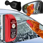 TCCO Automotive Oil Film Cleaning Brush, Glass Cleaning Board, Glass Coating for Windshield, Prevents Rain and Fog Cleaning Brush, Improves Clarity and Visibility for Car Glass,Windshield,Windows