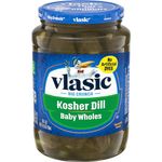 Vlasic Whole Pickles Baby Kosher Dill, 24 oz