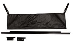 RAMPAGE PRODUCTS Rampage Rear Tailgate Tonneau Bar Kit | Black | 77015 | Fits 1987-2006 Jeep Wrangler YJ & TJ