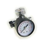 KATSU Air Pressure Regulator Valve 1/4", Mini Adjustable Air Flow Control Gauge, Pneumatic Tool Accessory for Air Compressor Spray Paint Gun 214103