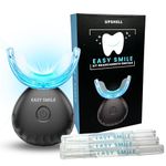 Easy Smile - Professional Teeth Whitening Kit with 32X LED Lamp - 3 Whitening Gels - Fast and Effective Whitening, Removes Deep Stains - Safe for Tooth Enamel