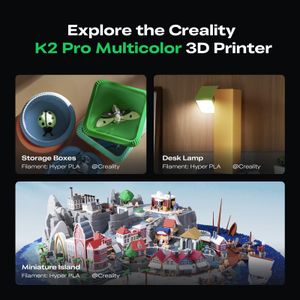 Creality K2 Pro 3D Printer – Multi-Color Printing