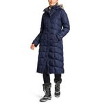 Eddie Bauer Women's Classic Down Duffle Coat, Atlantic, Medium