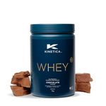 Kinetica Premium Whey Protein Powder | Grass Fed | Chocolate | 1kg | 33 Servings | Naturally Occurring Glutamine and BCAA Amino Acids | Muscle Building & Recovery