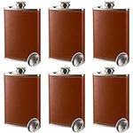 Suwimut 6 Pack Flask for Liquor and