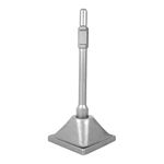 JACKCHEN 1-3/16 inch (30mm) Tamper Shank, Jack Hammer Plate Tamper 6x6" Plate with Electric Chisel Dirt Compactor, Tamper Shank and Plate ， Gas Powered and Electric Demolition Concrete Breaker