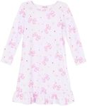 JESKIDS Girls Nightgowns Long Sleev