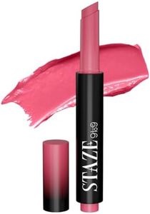 Staze Y.U.M.M.Y Lip Gloss Balm | 3-in-1 Gloss + Tint + Balm | High-Shine Glossy Finish | With SPF 15 | Non-sticky Formula with Hyaluronic Acid & Shea Butter | 04 Strawberry Jelly | 2g
