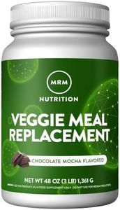 MRM Nutrition Veggie Meal Replacement Protein | Chocolate Mocha Flavored | 22g Complete Plant Based Protein | Meal on-The-go | Mediate Hunger | Balanced macronutrient Formula | 28 Servings