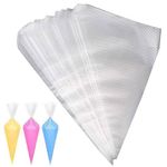 Food Grade Icing Piping Bags Small Size, Set of 50PCS