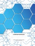 Hexagonal Graph Paper Composition Notebook: Organic Chemistry & Biochemistry Note Book, 200 pages 1/4 inch hexagons (Science Notebooks Series)