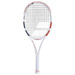 BABOLAT Pure Strike Junior 26 S C Racket, Youth Unisex, White Red Black (White), 1