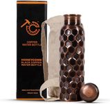 100% Pure Copper Water Bottle For D