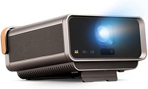 ViewSonic X11-4KP 4K Short Throw Home Projector, 2400 LED Lumens, 125% Rec.709, Harman Kardon, Auto Keystone Correction, WiFi Bluetooth USB-C, Home Cinema