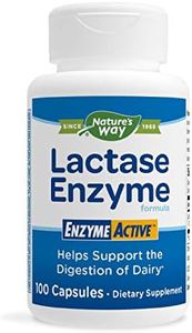 Nature's Way Lactase formula, Enzyme Active, 100 Capsules