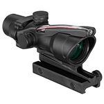 ACEXIER 4X32 Tactical RifleScope Real Fiber Green Red Dot Illuminated Etched Reticle Optical sight Crossbow for hunting