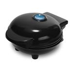 Dash Mini Maker: The Mini Waffle Maker Machine for Individual Waffles, Paninis, Hash browns, & other on the go Breakfast, Lunch, or Snacks - Black