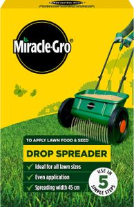 Miracle-Gro Lawn Seed Drop Spreader – Easy Grass Seeding Tool