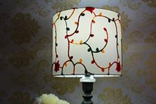 Vk Lampshade Industry, Antique Embroidery Drum Lampshade for Table Lamp and Floor Lamp, Lamp Shade Suitable for Bedroom, Study Room, Living Room, Office and Home Decor & Decoration. (10 Inches)