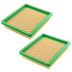 MCHNIC 2x Air Filter for Hyundai HYM 43P 43SP 46SP 51SP 460SPE 510SPE 200548 lawnmower