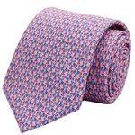 100% Silk Ties for Men Handmade Neckties with Lobsters Printed+Gift box