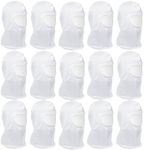 SENONAPO 15 Pcs Painters Spray Socks Unisex Adult Painters Mask Painting Dust Hood Snug Soft Stretch Head Socks for Men