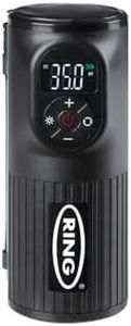 RING TYREINFLATE GO 2 Handheld Digital Tyre Inflator - Rechargeable With Internal Power Bank