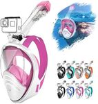 NARUTOO 180°Full Face Snorkel Mask,