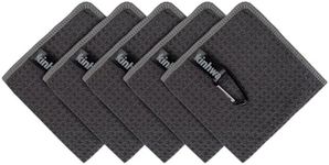 Handkerchiefs Sweat Absorbing Handkerchief for Men Sport Microfiber Hankies for Sport,Gym,Hands, Face, Body 5PC (5, 10 * 10in)