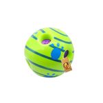 Foodie Puppies Interactive Dog Toys Ball Giggle Squeaky Ball Dog Toys - (Giggle Ball, Medium 4.7inch) for Small, Medium, and Large Breeds, Helps Keep Dogs Happy, Healthy, and Fit Safe